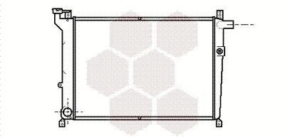 Radiator, engine cooling (13002098)