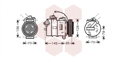 Compressor, air conditioning (5800K261)
