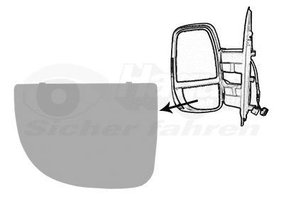 Mirror Glass, exterior mirror (2817831)