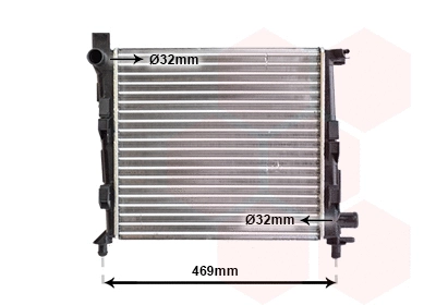 Radiator, engine cooling (30002310)