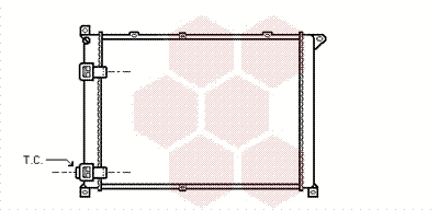 Radiator, engine cooling (43002141)