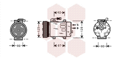 Compressor, air conditioning (5900K029)