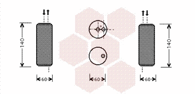 Dryer, air conditioning (1300D082)