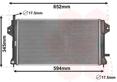 Radiator, engine cooling (32012701)