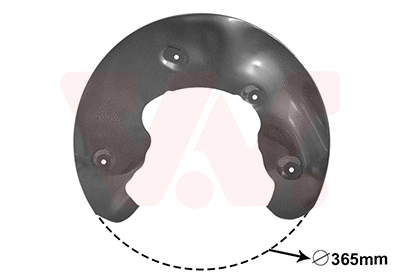 Splash Guard, brake disc (0327371)