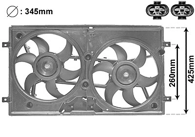 Fan, engine cooling (5875749)