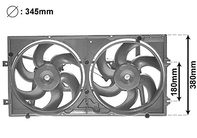 Fan, engine cooling (5874749)
