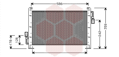 Condenser, air conditioning (07005015)