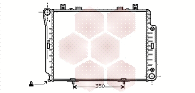 Radiator, engine cooling (30002144)