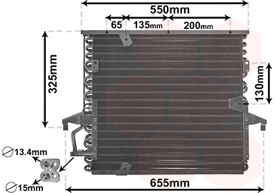 Condenser, air conditioning (06005180)