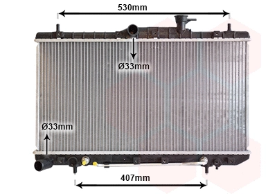 Radiator, engine cooling (82002086)