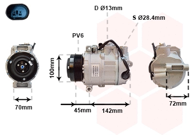 Compressor, air conditioning