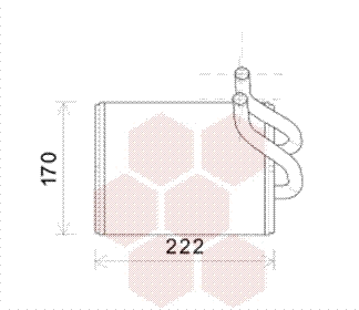 Heat Exchanger, interior heating (83006170)