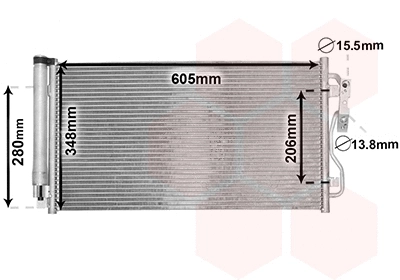 Condenser, air conditioning (06005434)