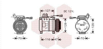 Compressor, air conditioning (2800K077)