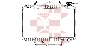 Radiator, engine cooling (13002149)