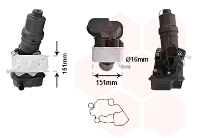Oil Cooler, engine oil
