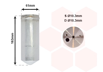 Dryer, air conditioning (2500D109)