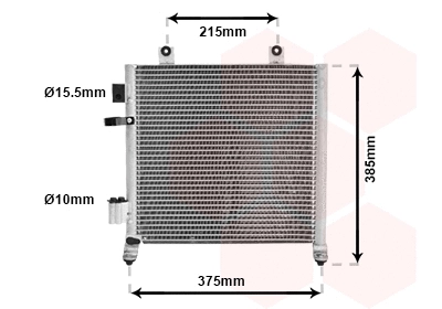 Condenser, air conditioning (37005342)