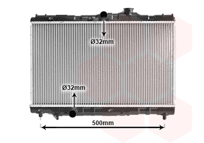 Radiator, engine cooling (53002115)