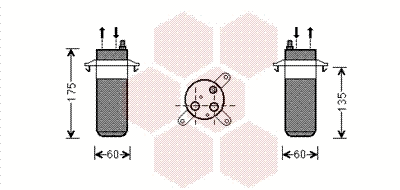 Dryer, air conditioning (4300D446)