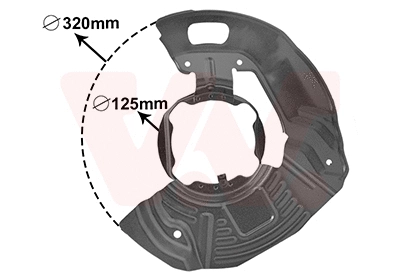 Splash Guard, brake disc (0639371)