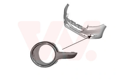 Ventilation Grilles, bumper (4034595)