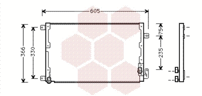 Condenser, air conditioning (73005071)