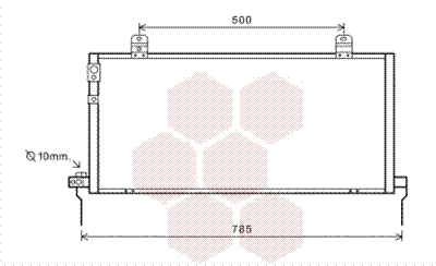 Condenser, air conditioning (32005221)