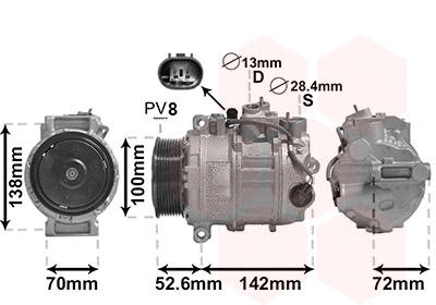 Compressor, air conditioning (3000K639)