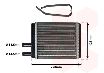 Heat Exchanger, interior heating (02006049)