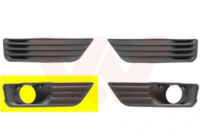 Ventilation Grilles, bumper