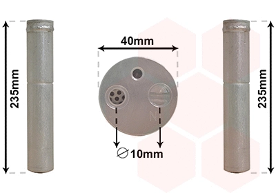 Dryer, air conditioning (5300D017)