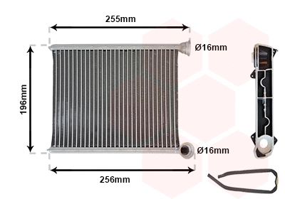 Heat Exchanger, interior heating (09006281)