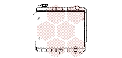 Radiator, engine cooling (21002033)