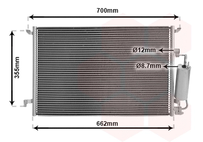 Condenser, air conditioning (47015058)