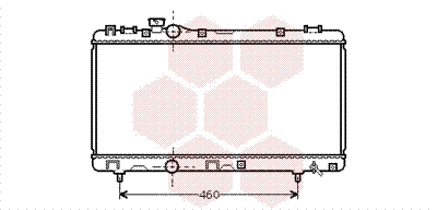 Radiator, engine cooling (53002230)