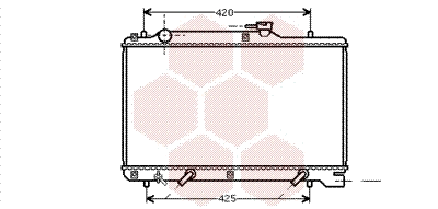 Radiator, engine cooling (52002049)