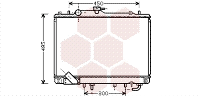 Radiator, engine cooling (32002157)