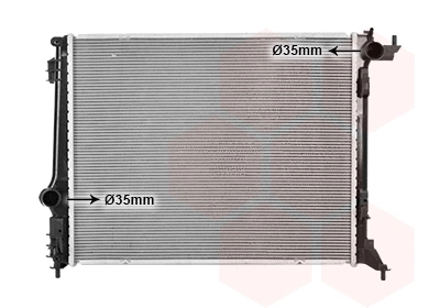 Radiator, engine cooling (43012717)