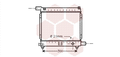 Radiator, engine cooling (30002179)