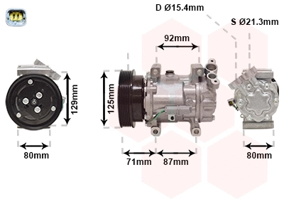 Compressor, air conditioning (4300K401)