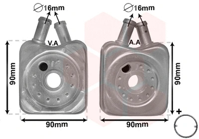 Oil Cooler, engine oil