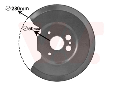 Splash Guard, brake disc (1825373)