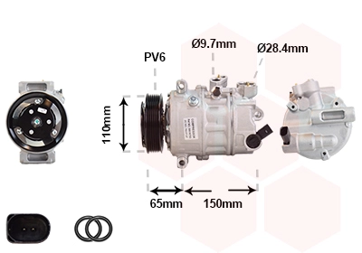 Compressor, air conditioning