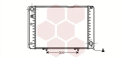 Radiator, engine cooling (30002175)