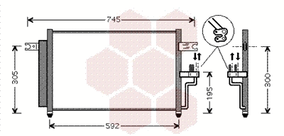 Condenser, air conditioning (82005082)