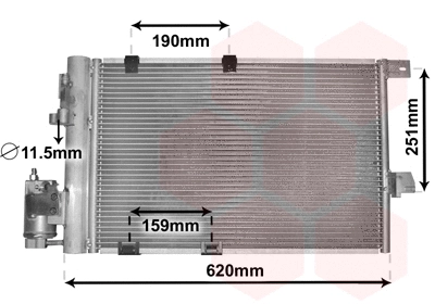 Condenser, air conditioning (37005251)