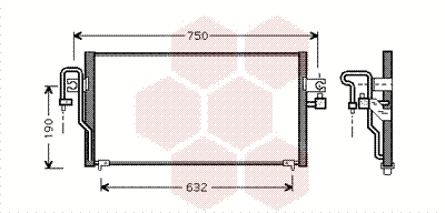 Condenser, air conditioning (13005164)