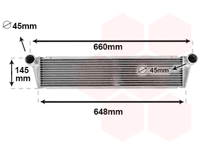 Radiator, engine cooling (74012705)